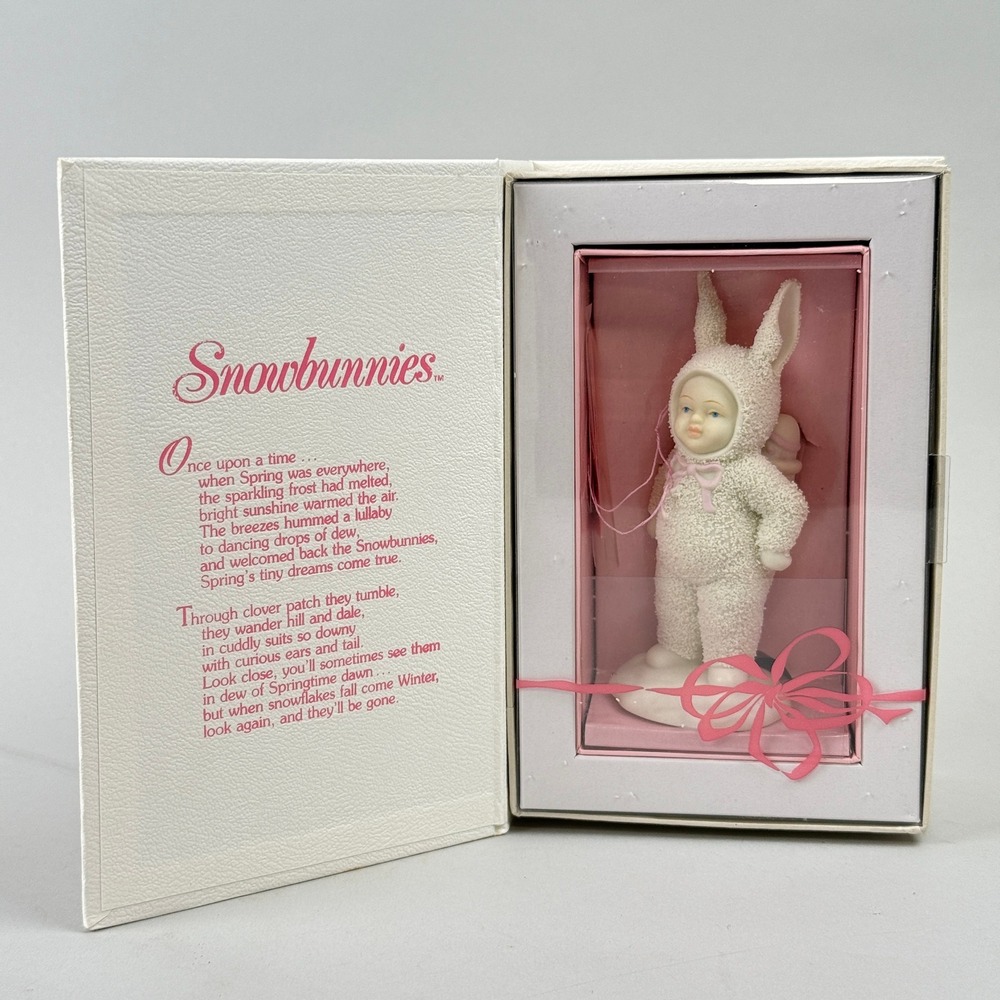 Department 56 Springtime Storie of‎ Snowbunnies 2600-0 NOS